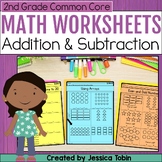 2 Digit Addition and Subtraction Worksheets, 2nd Grade Mat