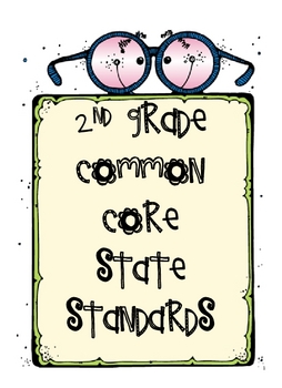 Preview of 2nd Grade Math and Reading Common Core Standards with explanations