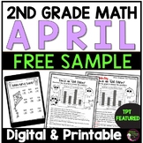 FREE 2nd Grade Math for April Sample