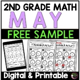 FREE 2nd Grade Math for May Sample
