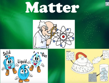 Preview of 2nd Grade Matter Unit Flipchart