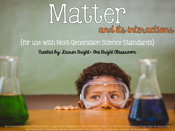 Preview of 2nd Grade Matter Unit  {Quick Pack: Next Generation Science Standards}