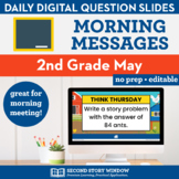 2nd Grade May Morning Meeting Messages Slides • Google Classroom