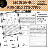 2nd Grade McGraw Hill Wonders Reading Practice Comprehensi