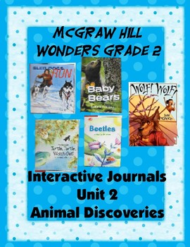 Preview of 2nd Grade McGraw Hill Wonders Interactive Notebook Unit 2