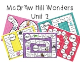 2nd Grade McGraw Hill Wonders Vocabulary Games Unit 2