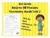 2nd Grade McGraw Hill Wonders Vocabulary Packet Unit 2