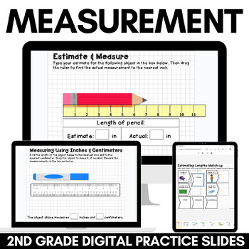 Preview of 2nd Grade Measurement Activities