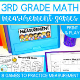 3rd Grade Measurement Games No Prep Review, Early Finisher