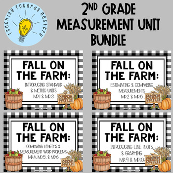 Preview of 2nd Grade Measurement Unit Bundle