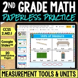Measure in Inches & Centimeters Worksheets Units of Measur