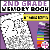 2nd Grade Memory Book End Of The Year Activities with Bonu