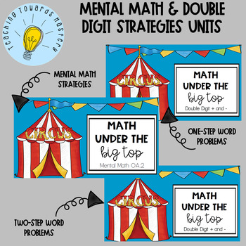 Preview of 2nd Grade Mental Math & Double Digit Strategies Bundle