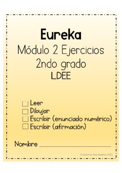 Preview of 2nd Grade Module 2 Eureka Application Problems en Español/Spanish Ejercicios