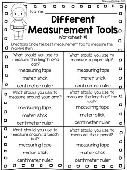2nd Grade Module 2 Lesson 4 Supplemental Worksheets - Centimeters or Meters