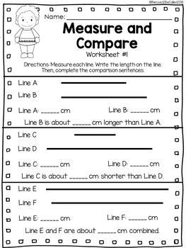 2nd grade module 2 lesson 6 supplemental worksheet measure and compare
