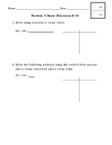 2nd Grade Module 4 Topic B Assessment