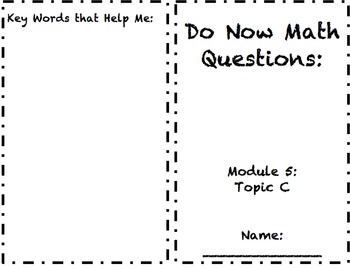 Preview of 2nd Grade Module 5 Topic C Application Problem Sets5
