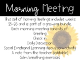 2nd Grade Morning Meeting Slides (Weeks 25-28)