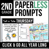 2nd Grade Morning Work - 2nd Grade Daily Writing Prompts - Back to School