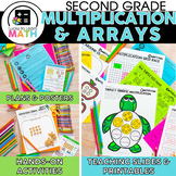 2nd Grade Multiplication & Arrays Unit with Repeated Addit