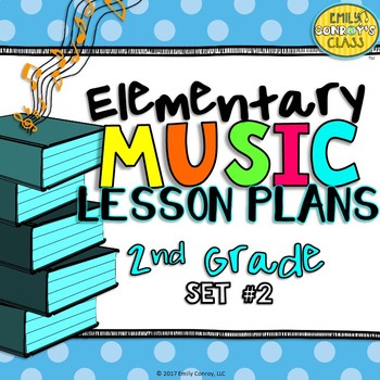 Preview of 2nd Grade Music Lesson Plans (Set #2)