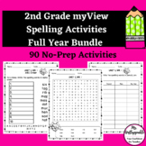 2nd Grade My View Literacy Full Year Spelling Word Work my