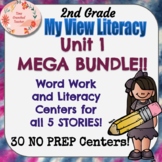 2nd Grade MyView Literacy Unit 1 MEGA BUNDLE!! Centers for