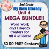 2nd Grade MyView Literacy Unit 4 MEGA BUNDLE!! Centers for