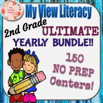 Preview of 2nd Grade MyView Literacy YEARLY BUNDLE! Resources for Every Story of the Year!