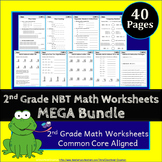 2nd Grade NBT Worksheets: 2nd Grade Math Worksheets, Numbe