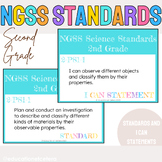 2nd Grade NGSS Science Standards & I Can Statements