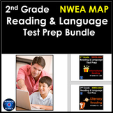 2nd Grade NWEA MAP Reading and Language Test Prep Bundle, 