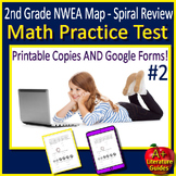2nd Grade NWEA Map Math Practice Test #2 Spiral Review Pri