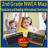 2nd Grade NWEA Map Test Prep Reading Informational Vocabulary Game RIT 171 -200