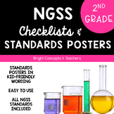 2nd Grade NGSS "I Can" Standards Posters + Checklists