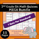 2nd Grade OA Quizzes: 2nd Grade Math Quizzes, Operations &