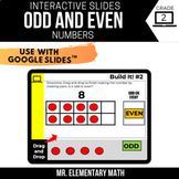2nd Grade Odd and Even Numbers - Print & Digital Math Centers
