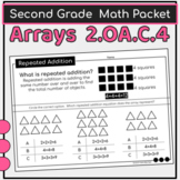 2nd Grade Packet: Arrays & Repeated Addition {2.OA.C.4}