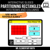2nd Grade Partition Rectangles - Print & Digital Math Centers