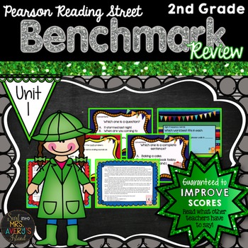 Preview of 2nd Grade Reading Street Unit 1 Benchmark Assessment Review