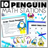 Penguin Math Centers and Activities for Winter - 10 Pengui
