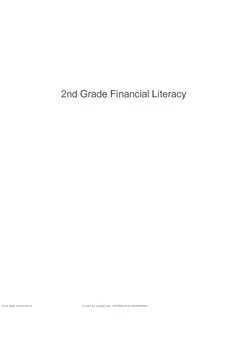 Preview of 2nd Grade Personal Financial Literacy Exam (TEKS 2.11A, 2.11B, 2.11C)