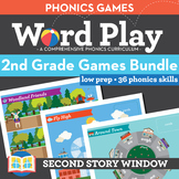 2nd Grade Phonics Games Bundle • Words Their Way Games • W