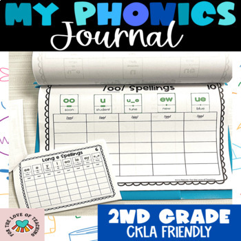 Preview of 2nd Grade Phonics Journal | CKLA Skills Phonics Journal | Phonics
