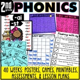 2nd Grade Phonics Lesson Plans, Worksheets, Games, and Ass