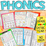 Phonics Worksheets - 2nd Grade Phonics Review and Daily Pr
