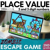 2nd Grade Place Value BOOM™ Cards - Digital Escape Room 
