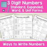 Different Ways to Write 3 Digit Numbers | Expanded Standar