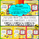 2nd Grade Place Value Lessons & Activities Bundle (2.NBT.1